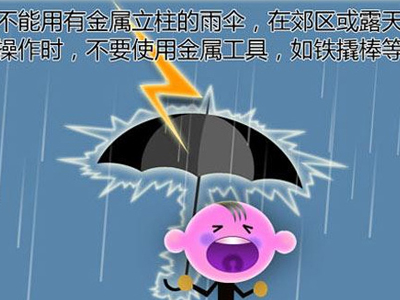 防止雷擊