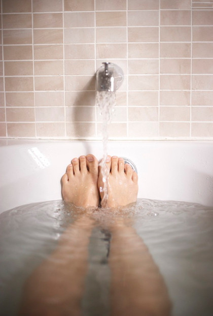 洗澡真的可以瘦腰瘦腿吗?