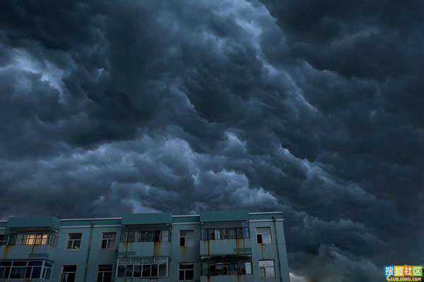 黑龙江大庆出现奇异天象犹如“世界末日”